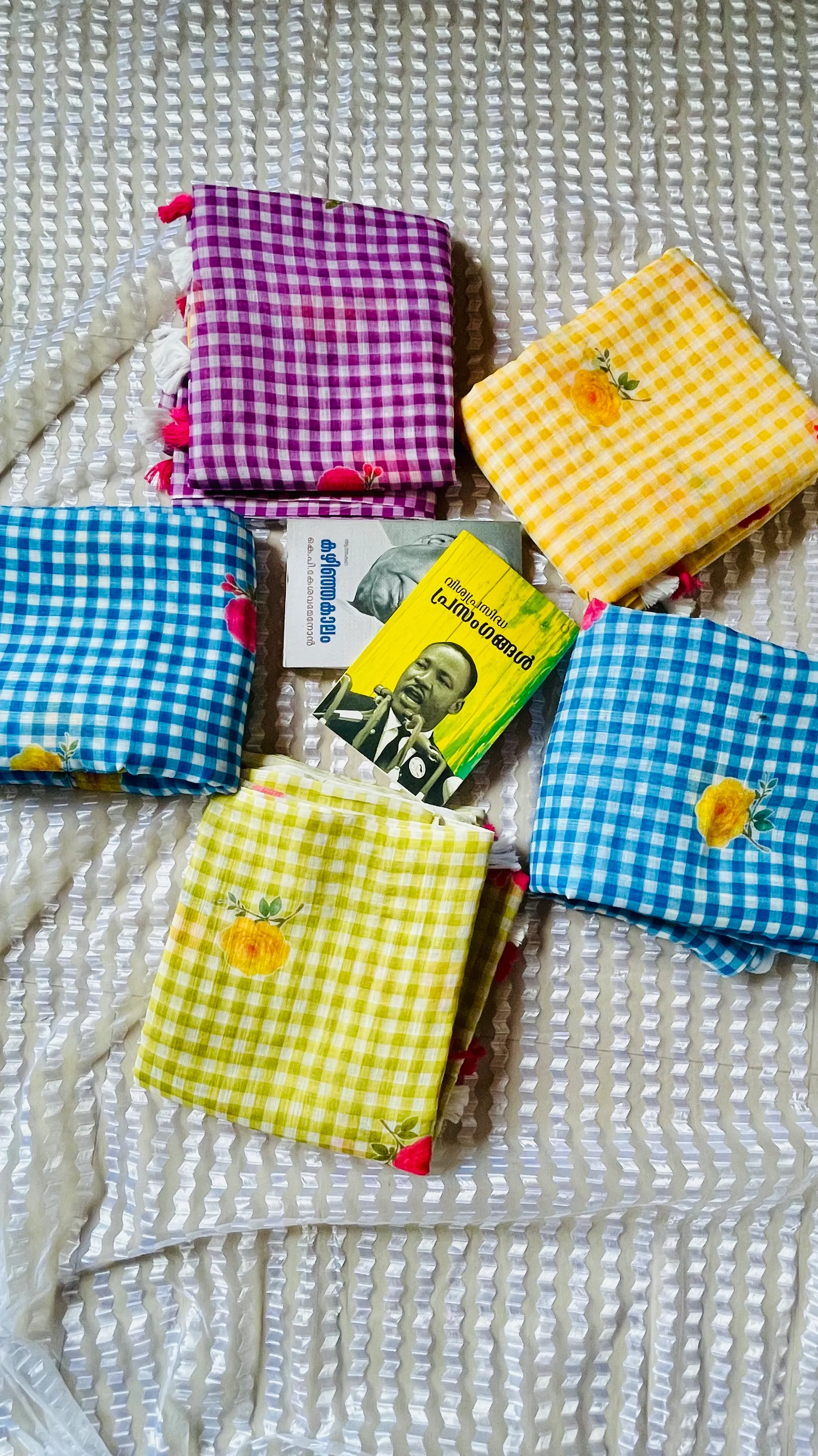 Mangalgiri Check saree