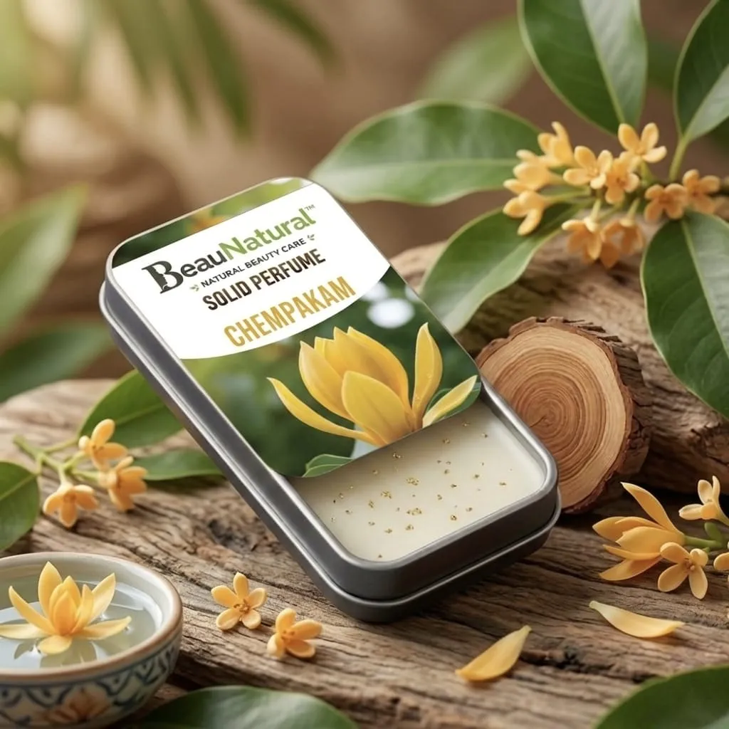 BeauNatural Premium Chempakam Solid Perfume