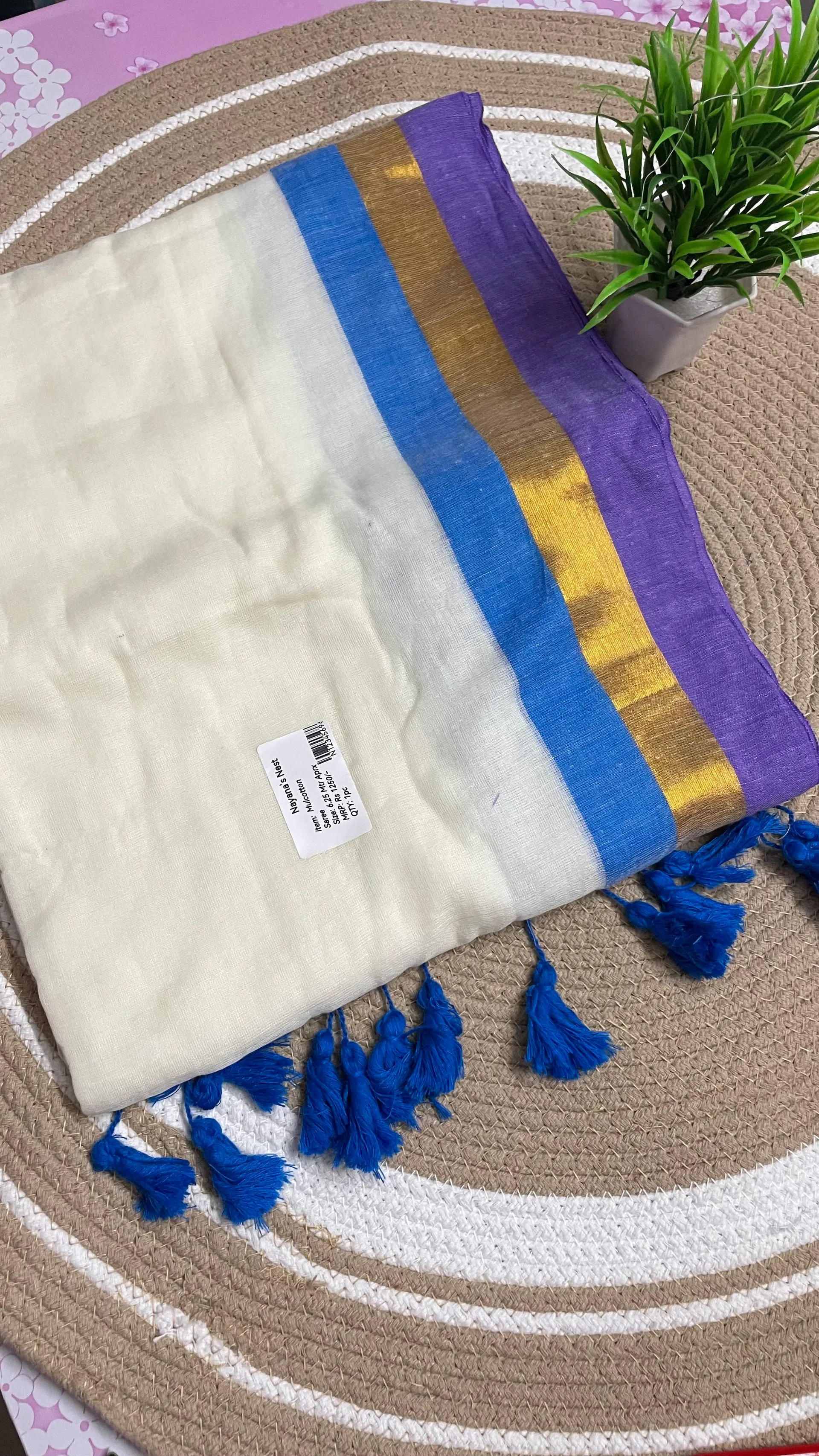 120 count mulcotton blue 🦋