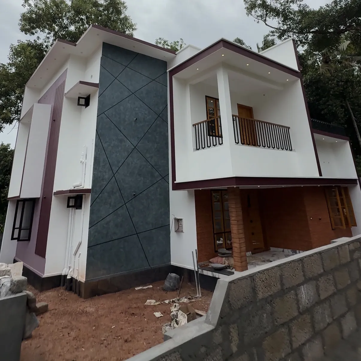 6 Cent with 3BHK Near Perumpuzha-Keralapuram Rd, Kollam