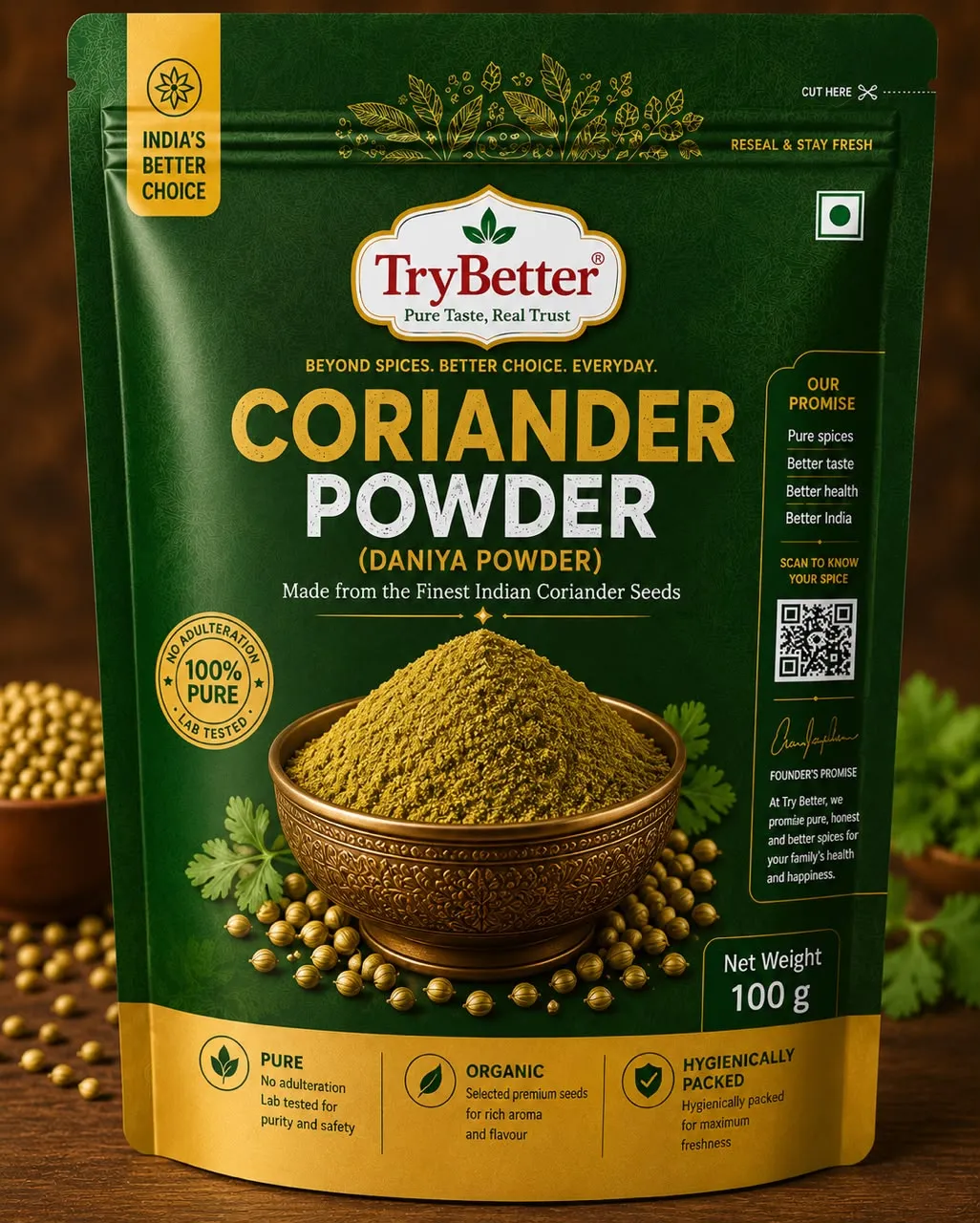 Try Better Coriander Powder