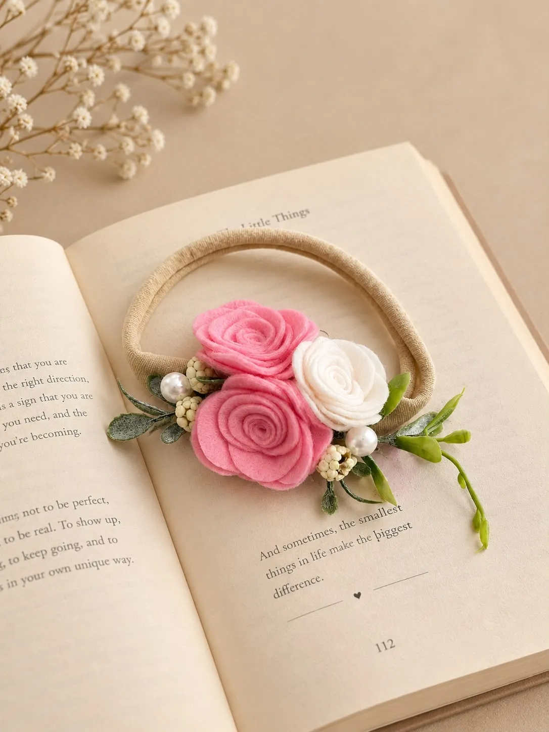 Floral headband