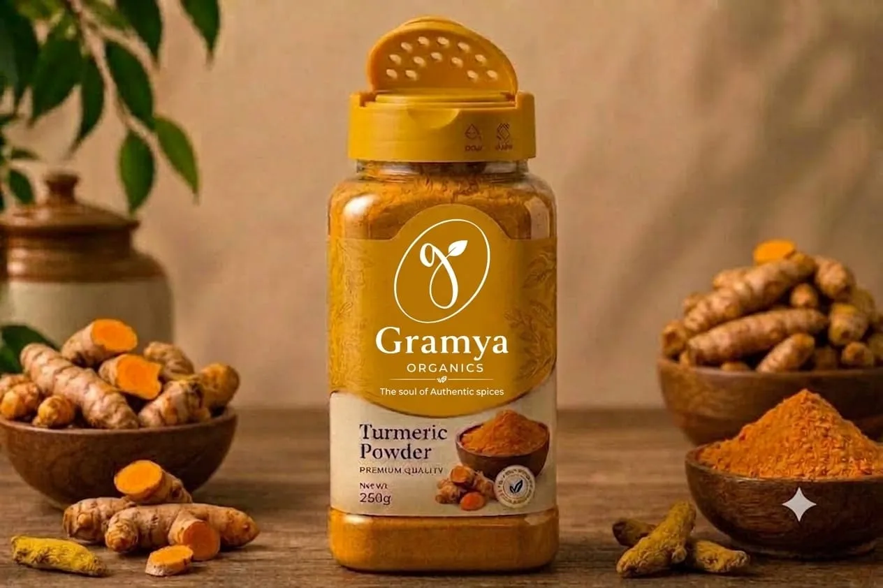 Gramya Organics Chilli Powder 250g jar