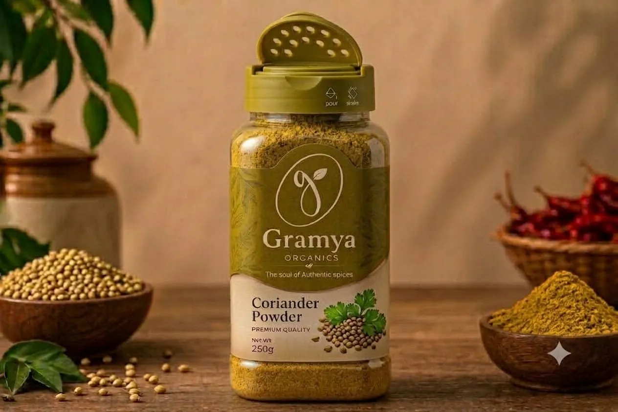 Gramya Organics Cardamom Powder 250g tin