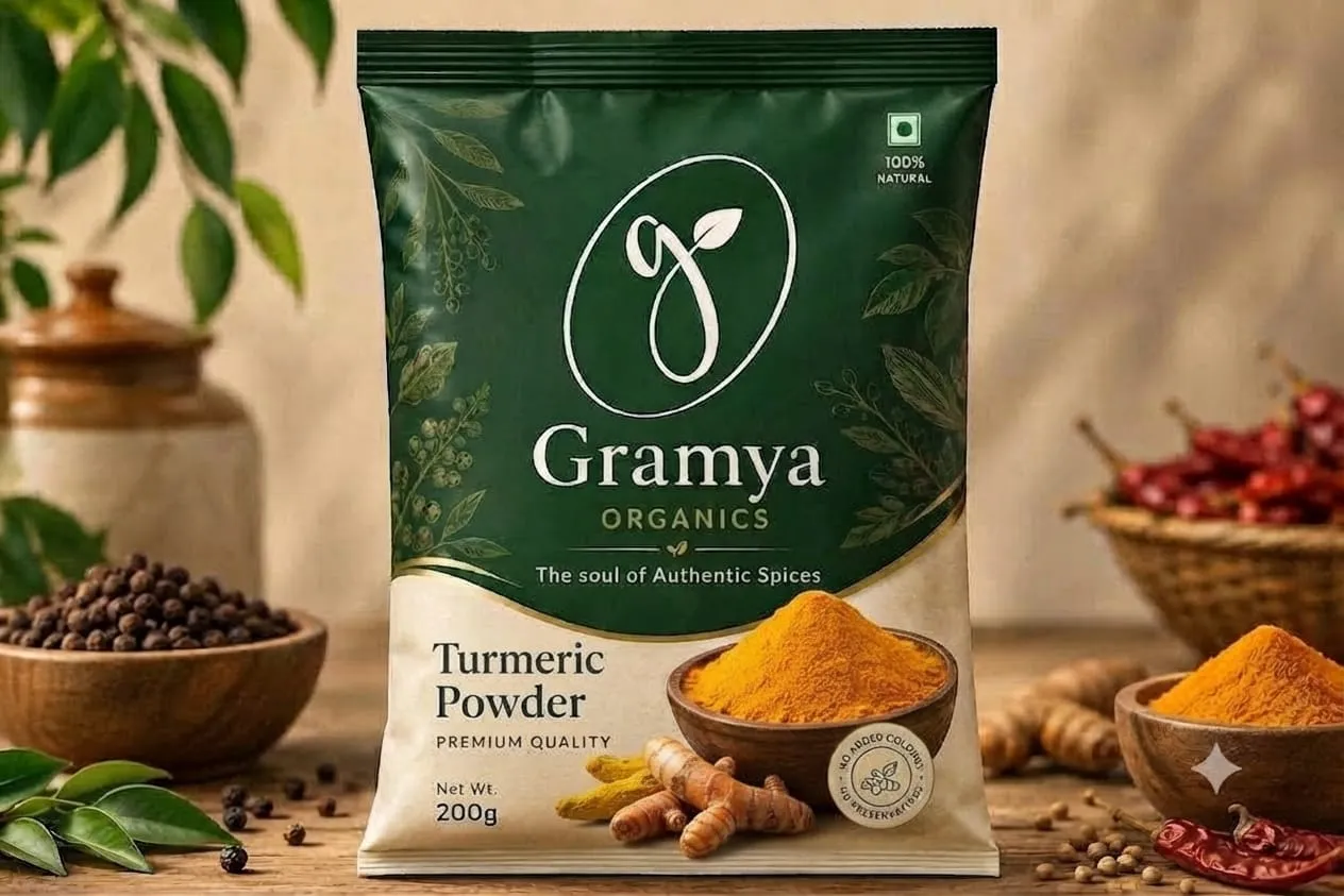 Gramya Organics Cardamom Powder 250g tin