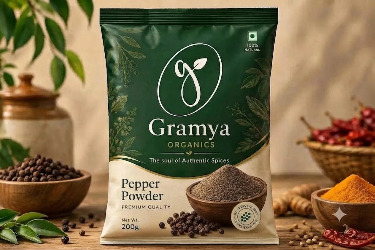 Gramya Organics Chilli Powder 250g jar