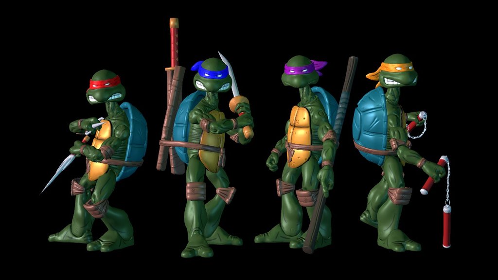 TMNT Figure Set